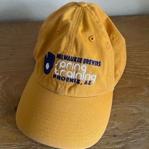 47 Brand Yellow Milwaukee Brewers Hat